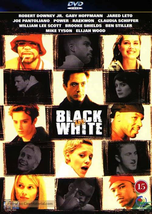 Black And White - Danish DVD movie cover
