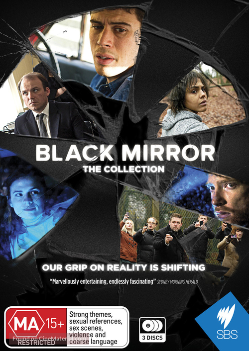 &quot;Black Mirror&quot; - Australian DVD movie cover