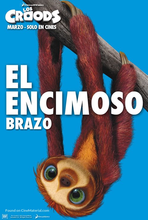 The Croods - Mexican Movie Poster