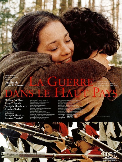 La guerre dans le Haut Pays - French Movie Poster