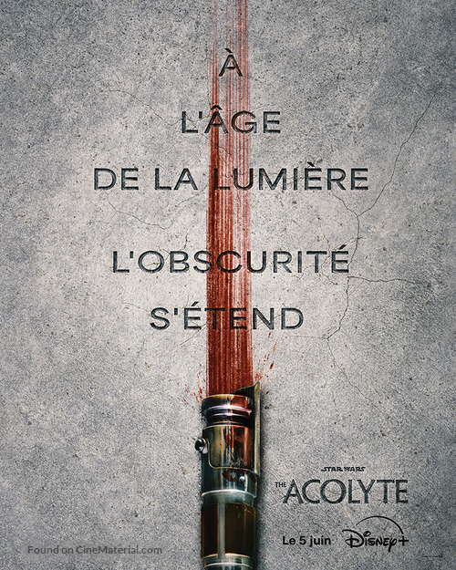 &quot;The Acolyte&quot; - French Movie Poster