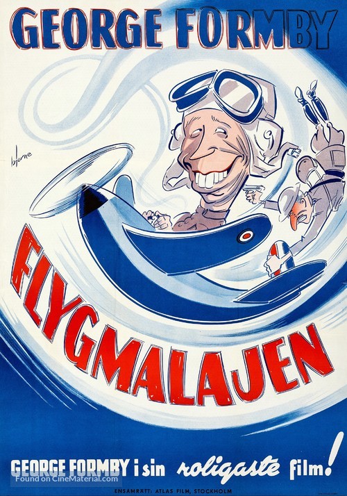 It&#039;s in the Air - Swedish Movie Poster