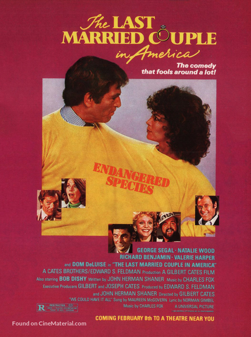 The Last Married Couple in America - Movie Poster