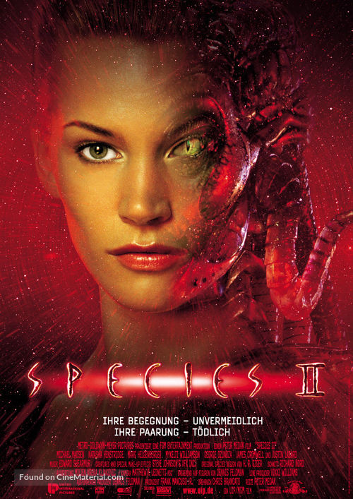 Species II - German Movie Poster