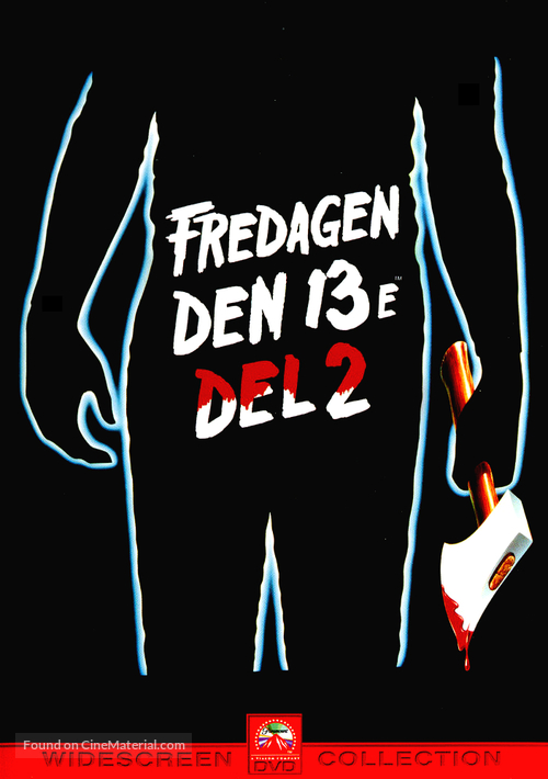 Friday the 13th Part 2 - Swedish Movie Cover