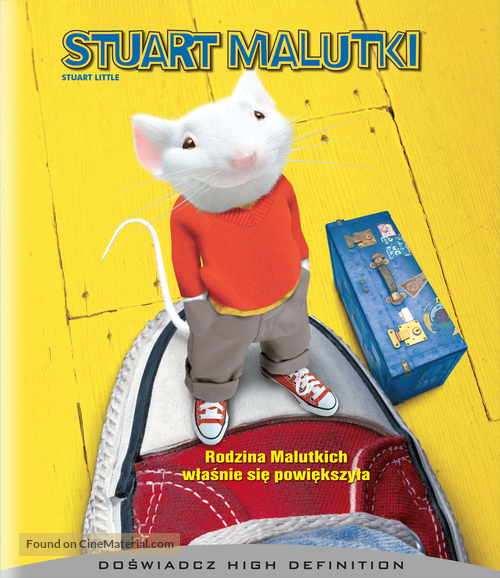 Stuart Little - Polish Blu-Ray movie cover