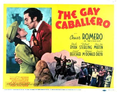 The Gay Caballero - Movie Poster