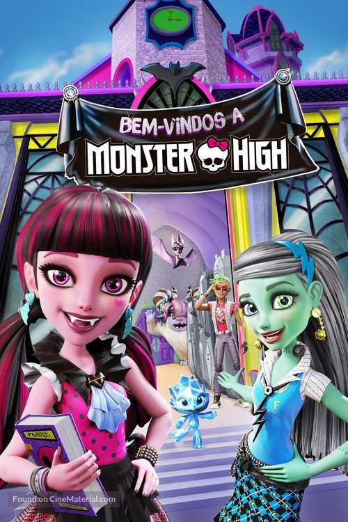 Monster High: Welcome to Monster High - Brazilian Movie Cover