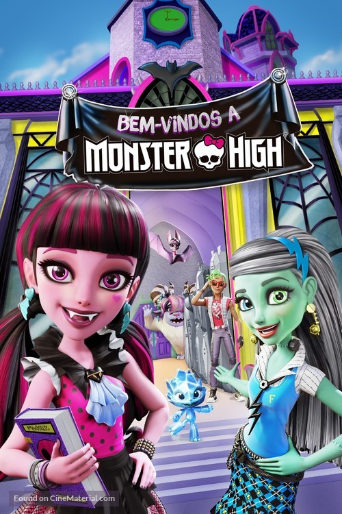 Monster High: Welcome to Monster High - Brazilian Movie Cover