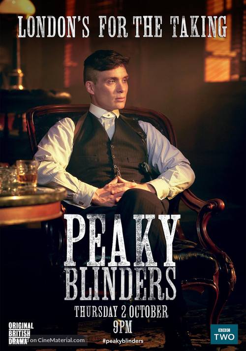 &quot;Peaky Blinders&quot; - British Movie Poster