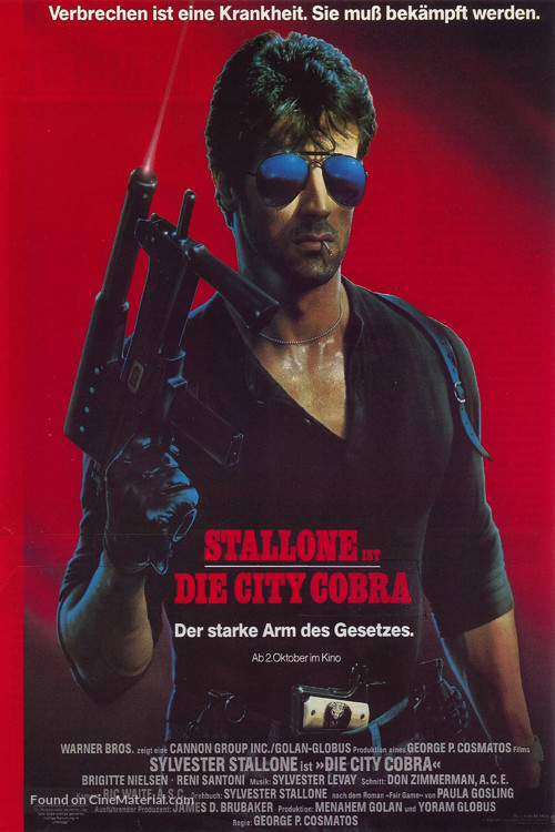 Cobra - German Movie Poster