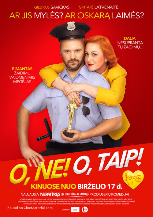 O, ne! O, taip! - Lithuanian Movie Poster