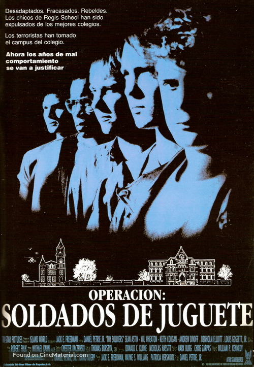 Toy Soldiers - Spanish Movie Poster