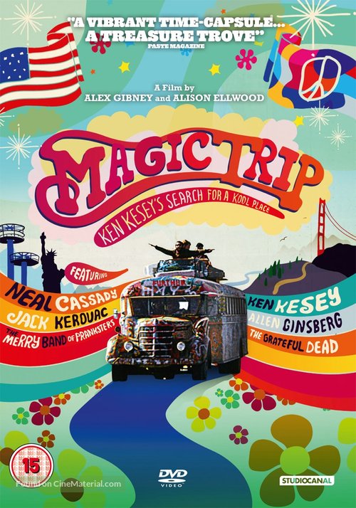 Magic Trip - British DVD movie cover