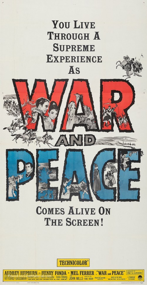 War and Peace - Re-release movie poster