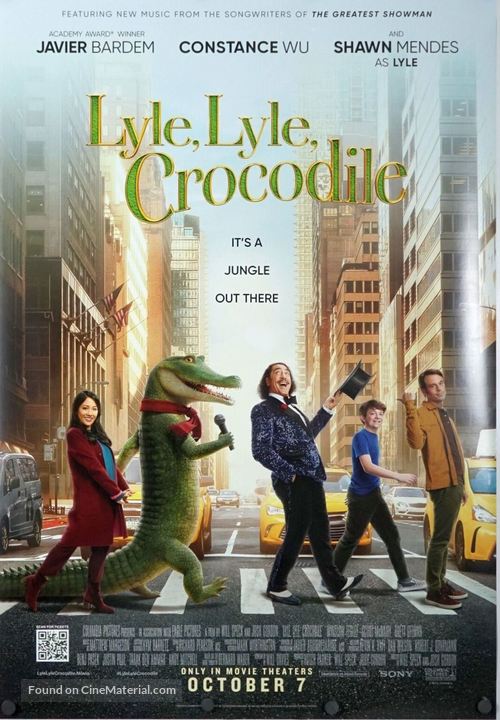 Lyle, Lyle, Crocodile - Canadian Movie Poster