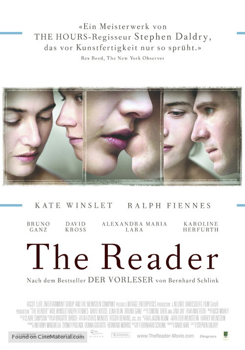 The Reader - German Movie Poster