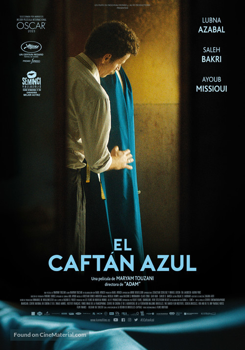 Le bleu du caftan - Spanish Movie Poster
