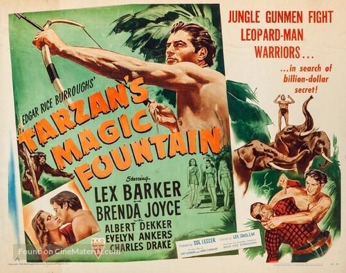 Tarzan&#039;s Magic Fountain - Movie Poster