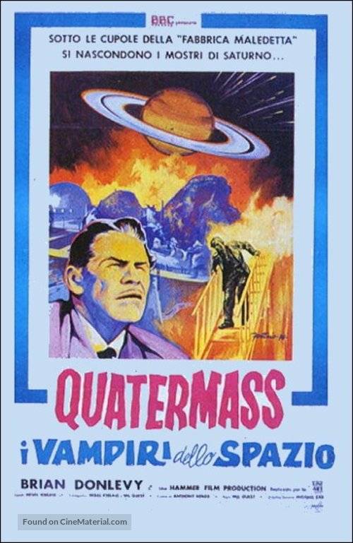 Quatermass 2 - Italian Movie Poster