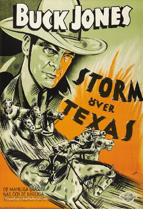 Law of the Texan - Swedish Movie Poster