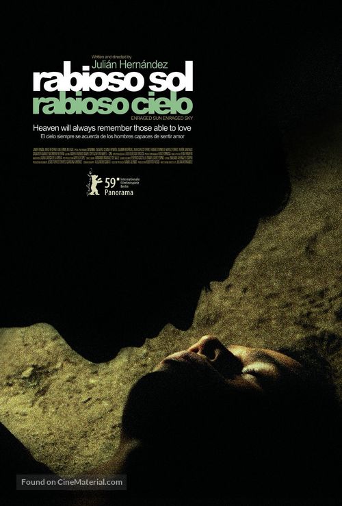 Rabioso sol, rabioso cielo - Mexican Movie Poster