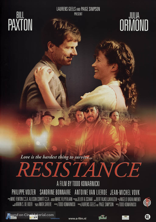 Resistance - Dutch Movie Poster