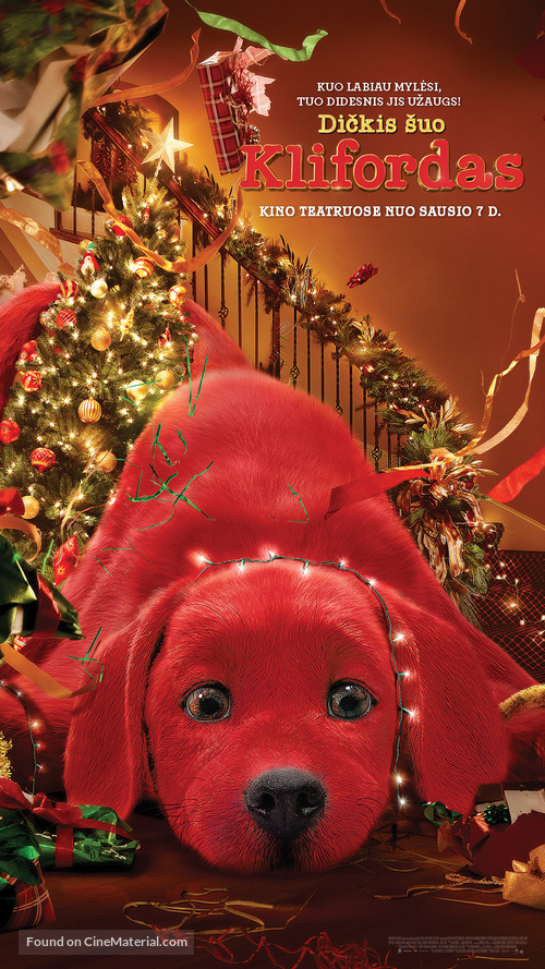 Clifford the Big Red Dog - Lithuanian Movie Poster