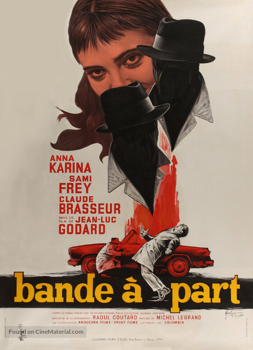 Bande &agrave; part - French Movie Poster