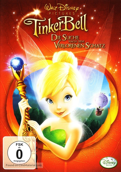 Tinker Bell and the Lost Treasure - German Movie Cover