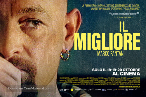 Il migliore: Marco Pantani - Italian Movie Poster