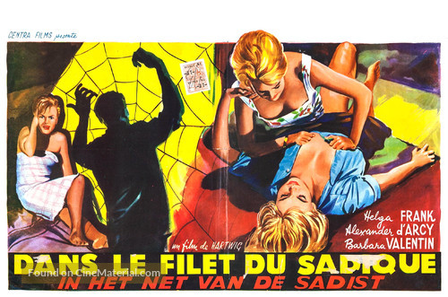Ein Toter hing im Netz - Belgian Movie Poster
