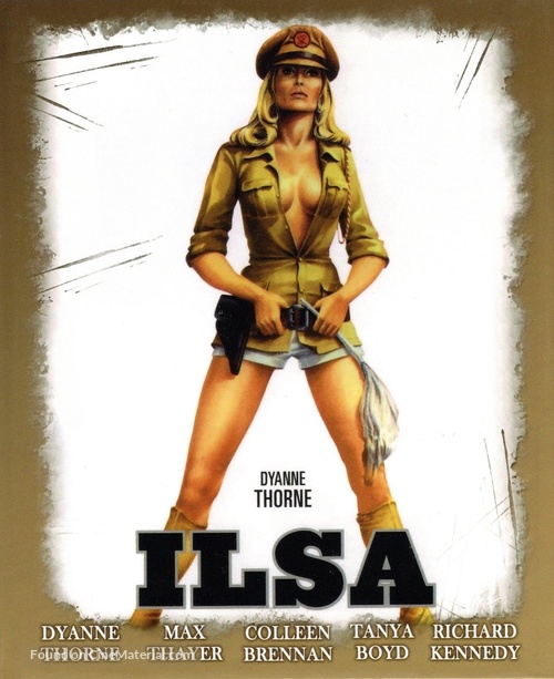 Ilsa, Harem Keeper of the Oil Sheiks - German Blu-Ray movie cover