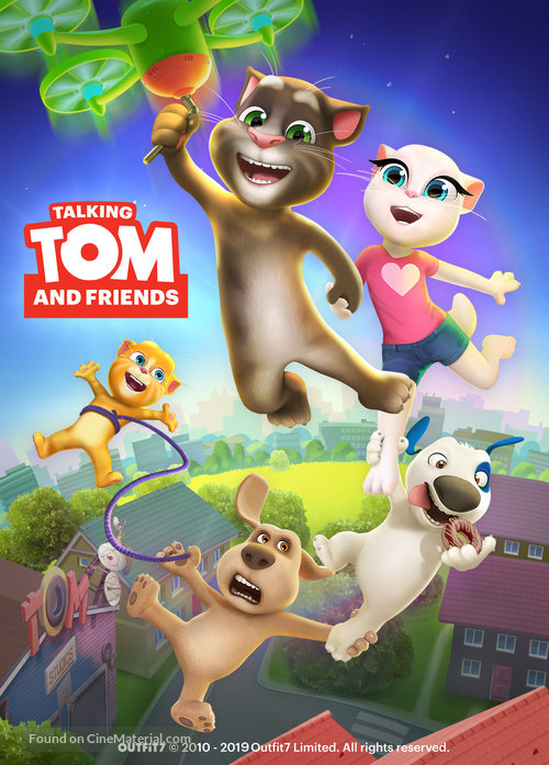 &quot;Talking Tom &amp; Friends&quot; - Movie Poster