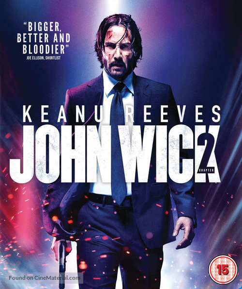 John Wick: Chapter Two - British Movie Cover