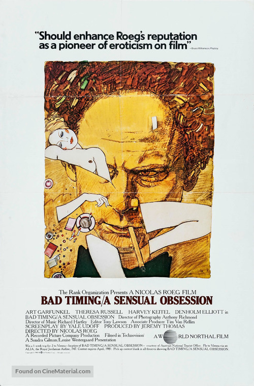 Bad Timing - Movie Poster