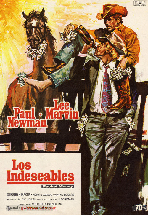 Pocket Money - Spanish Movie Poster