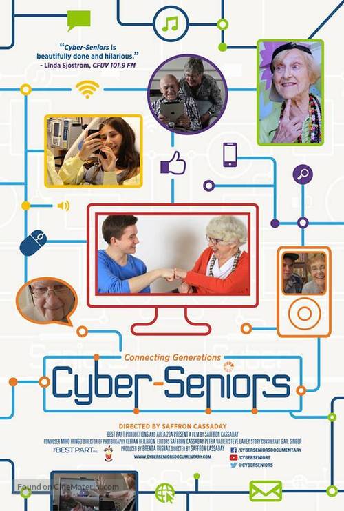 Cyber-Seniors - Canadian Movie Poster