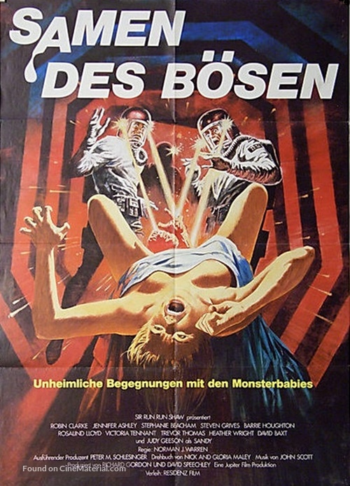 Inseminoid - German Movie Poster