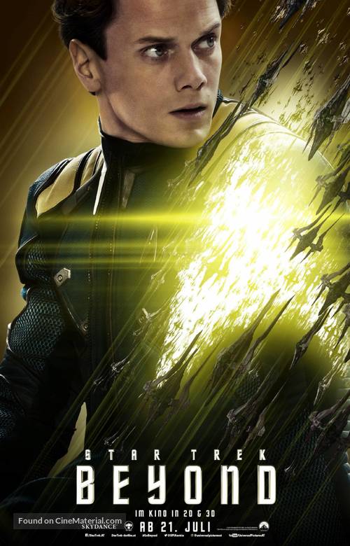 Star Trek Beyond - Austrian Character movie poster