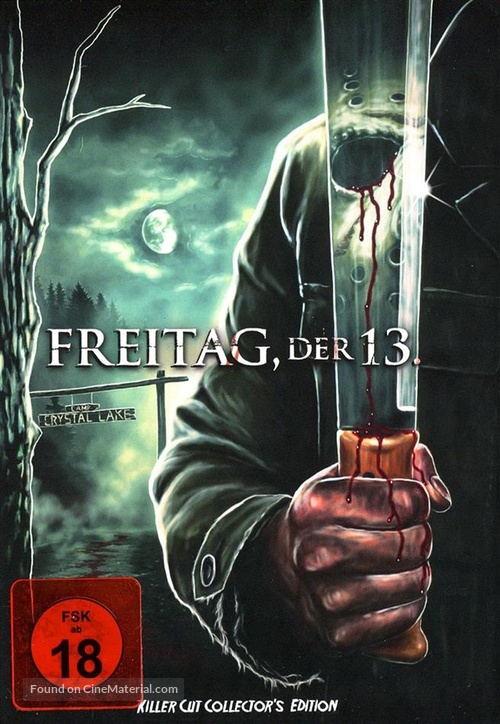 Friday the 13th - German Blu-Ray movie cover