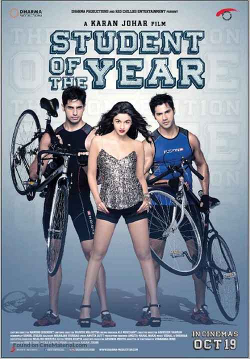 Student of the Year - Indian Movie Poster