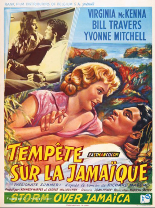 Passionate Summer - Belgian Movie Poster