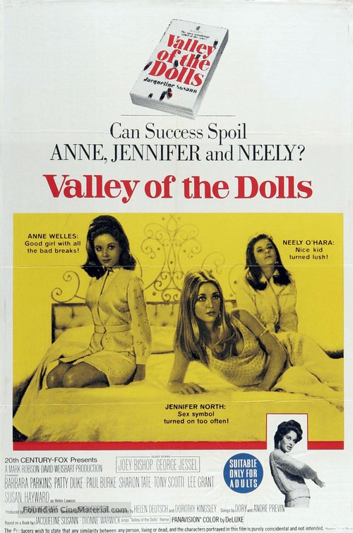 Valley of the Dolls - Australian Movie Poster