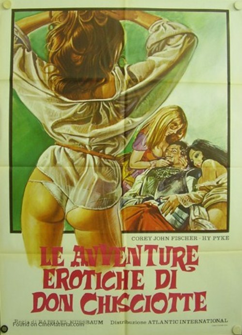 The Amorous Adventures of Don Quixote and Sancho Panza - Italian Movie Poster