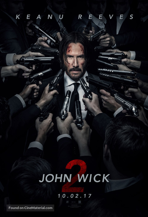 John Wick: Chapter Two - Polish Movie Poster