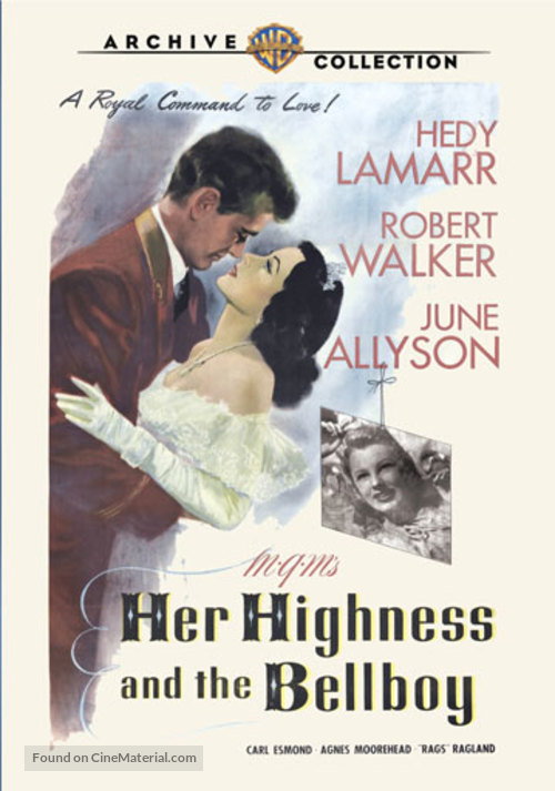 Her Highness and the Bellboy - Movie Cover