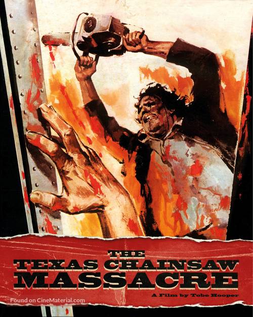 The Texas Chain Saw Massacre - French Movie Cover