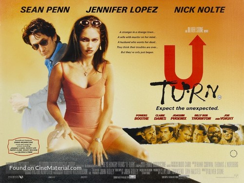 U Turn - British Movie Poster