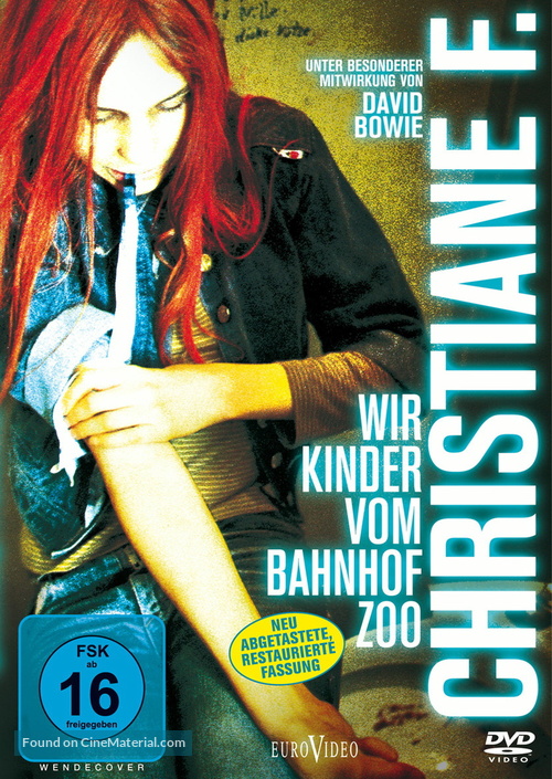 Christiane F. - Wir Kinder vom Bahnhof Zoo - German DVD movie cover